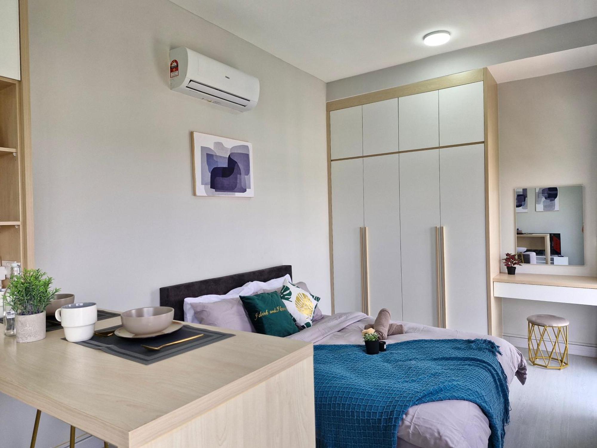 Taman Equine Comfy Studio#Greenery View#4 Pax#Aeon Mall Seri Kembangan Eksteriør bilde