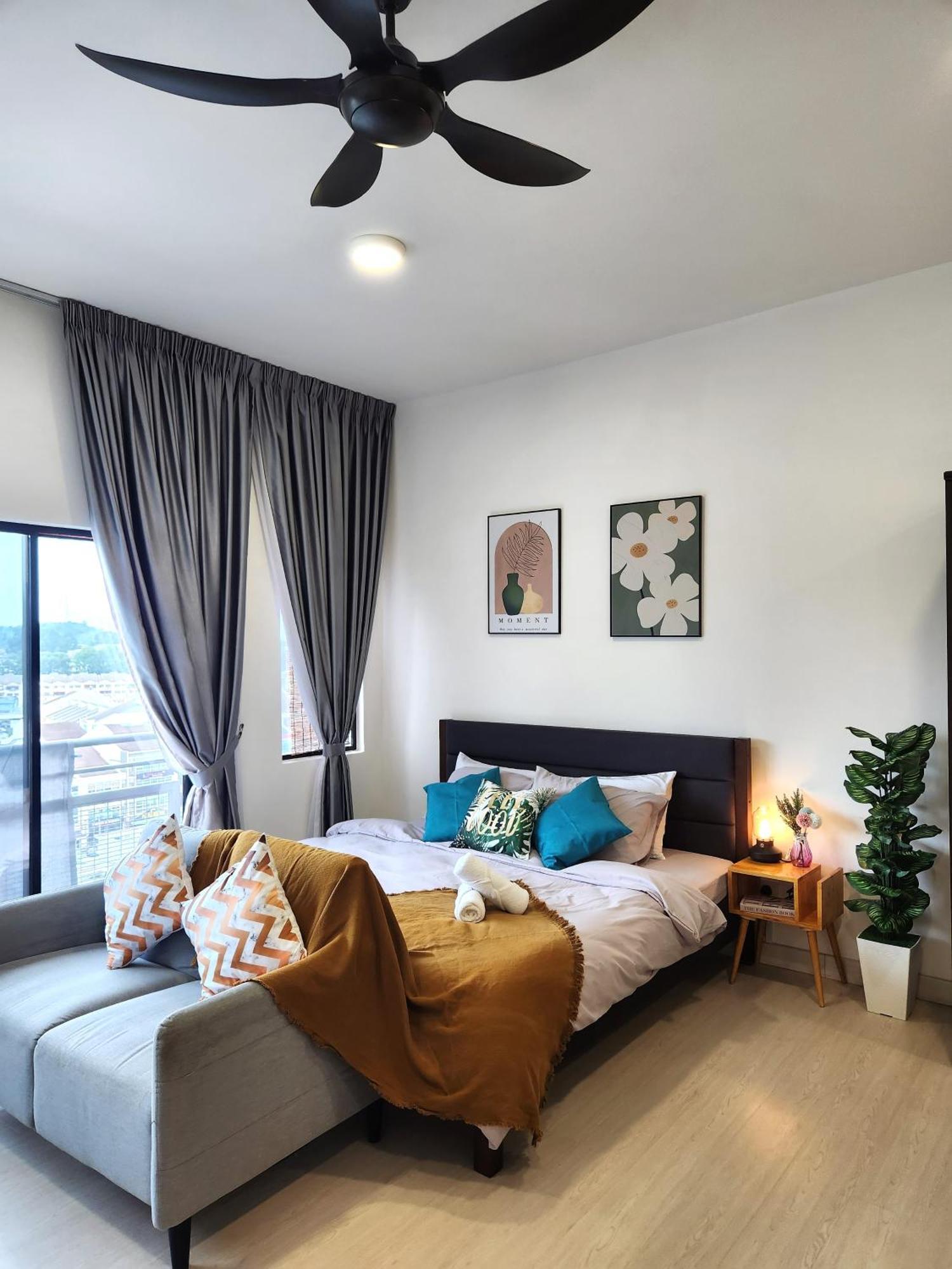 Taman Equine Comfy Studio#Greenery View#4 Pax#Aeon Mall Seri Kembangan Eksteriør bilde