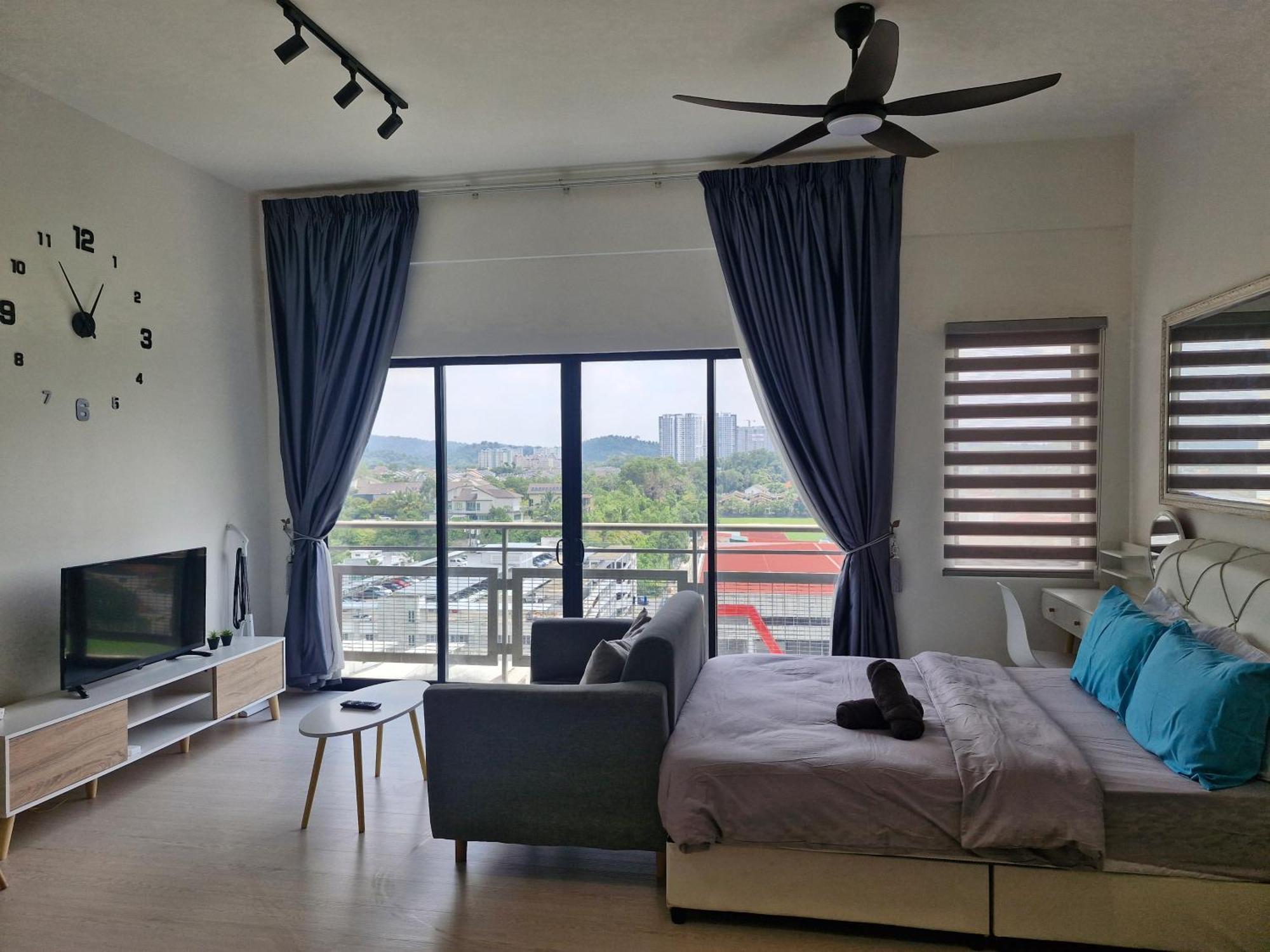 Taman Equine Comfy Studio#Greenery View#4 Pax#Aeon Mall Seri Kembangan Eksteriør bilde